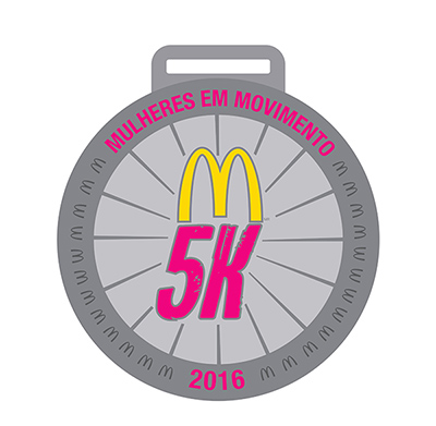 Corrida e Caminhada Feminina McDonald's 5K 2016
